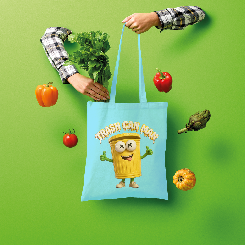 TRASH CAN MAN Shopper Tote Bag
