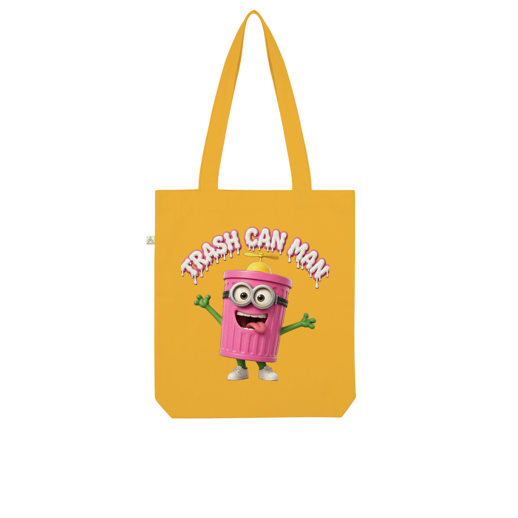 TRASH CAN MAN Organic Tote Bag