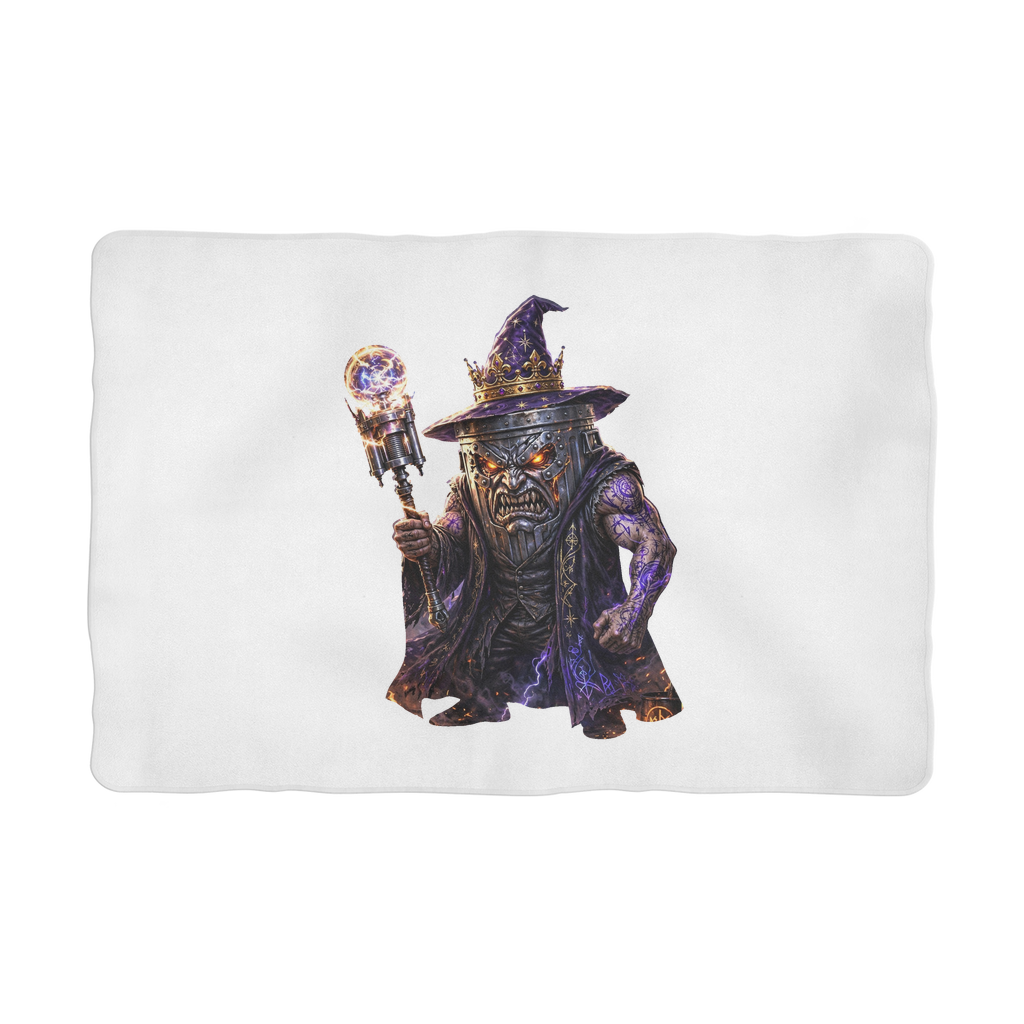 angry can man Sublimation Pet Blanket