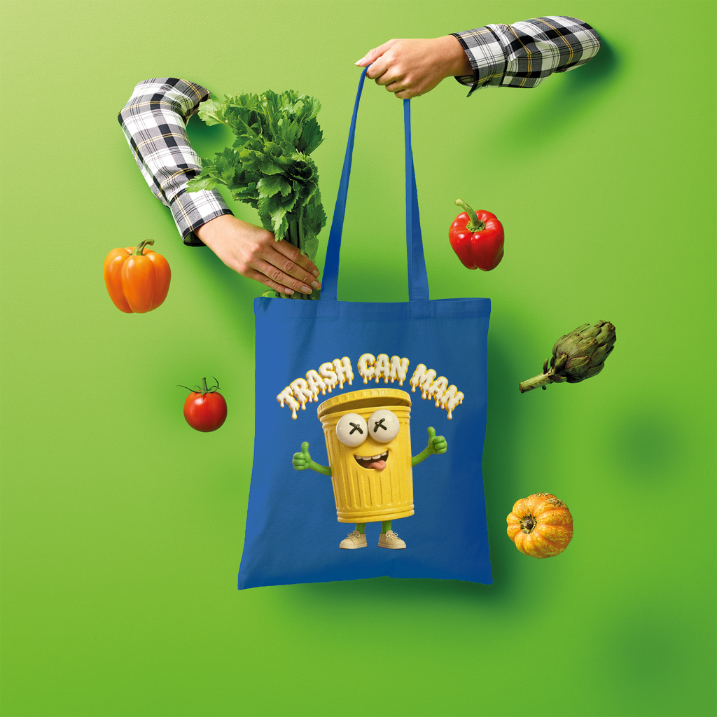 TRASH CAN MAN Shopper Tote Bag
