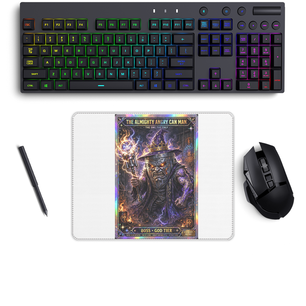 ANGRY CAN MAN 2.0 Medium Gaming Pad