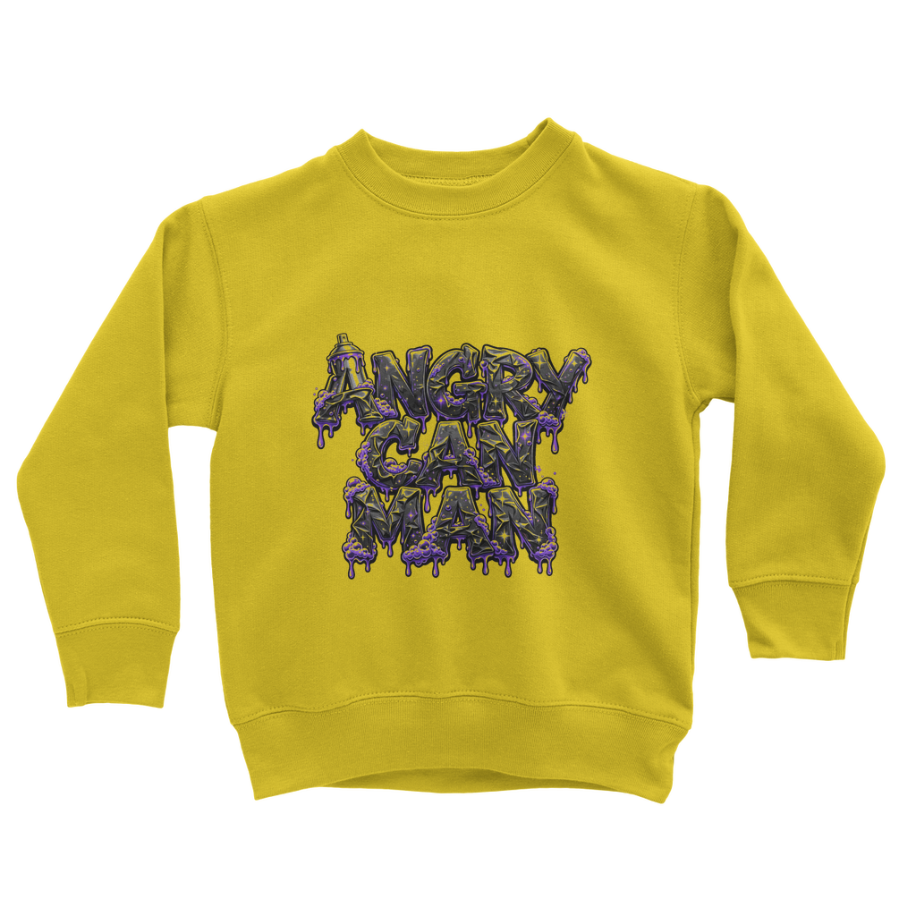 ANGRY CAN MAN 3.0 Classic Kids Sweatshirt