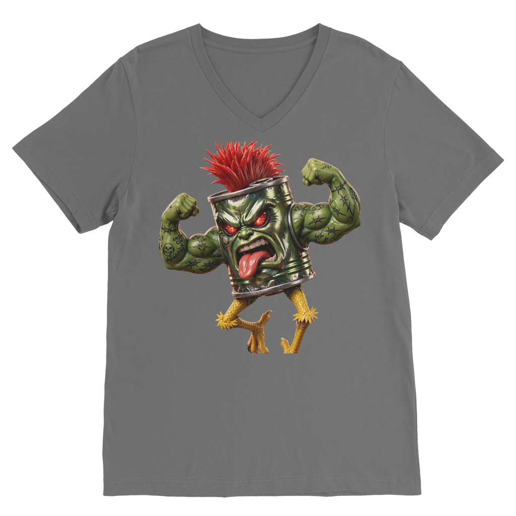 ANGRY CAN MAN 2.0 Classic V-Neck T-Shirt
