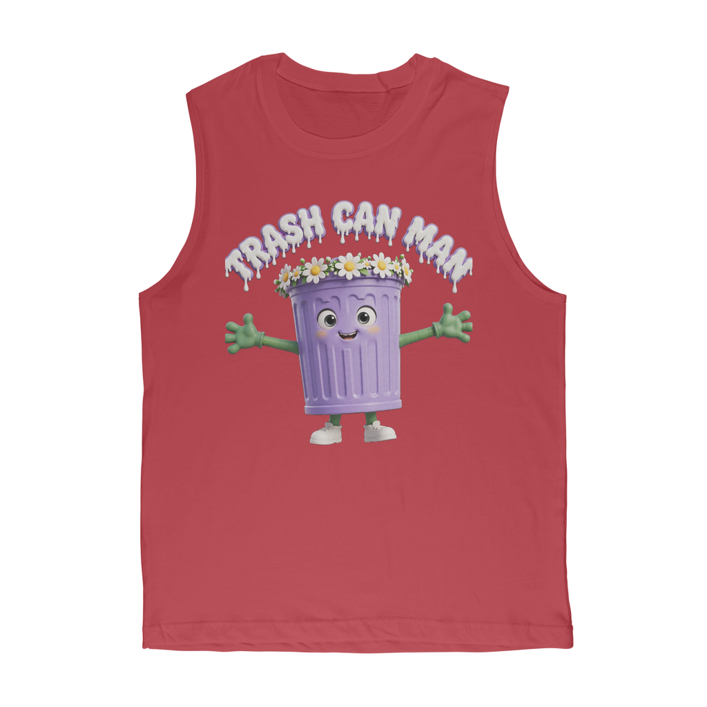 TRASH CAN MAN Premium Adult Muscle Top