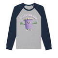 TRASH CAN MAN Premium Raglan Long Sleeve Shirt