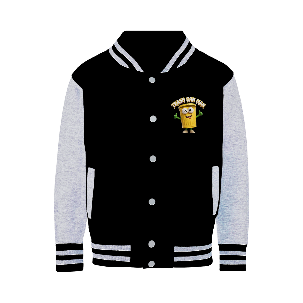 TRASH CAN MAN Varsity Jacket