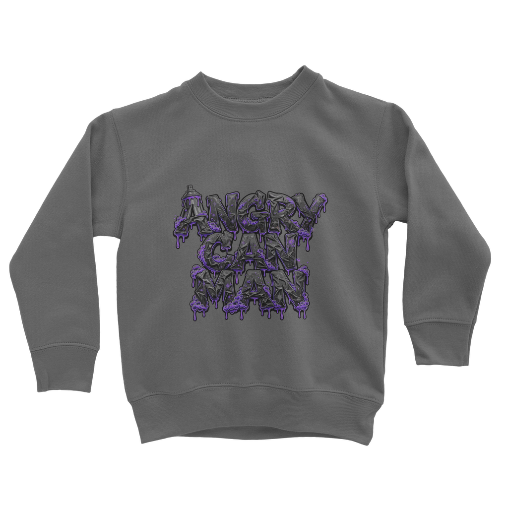 ANGRY CAN MAN 3.0 Classic Kids Sweatshirt