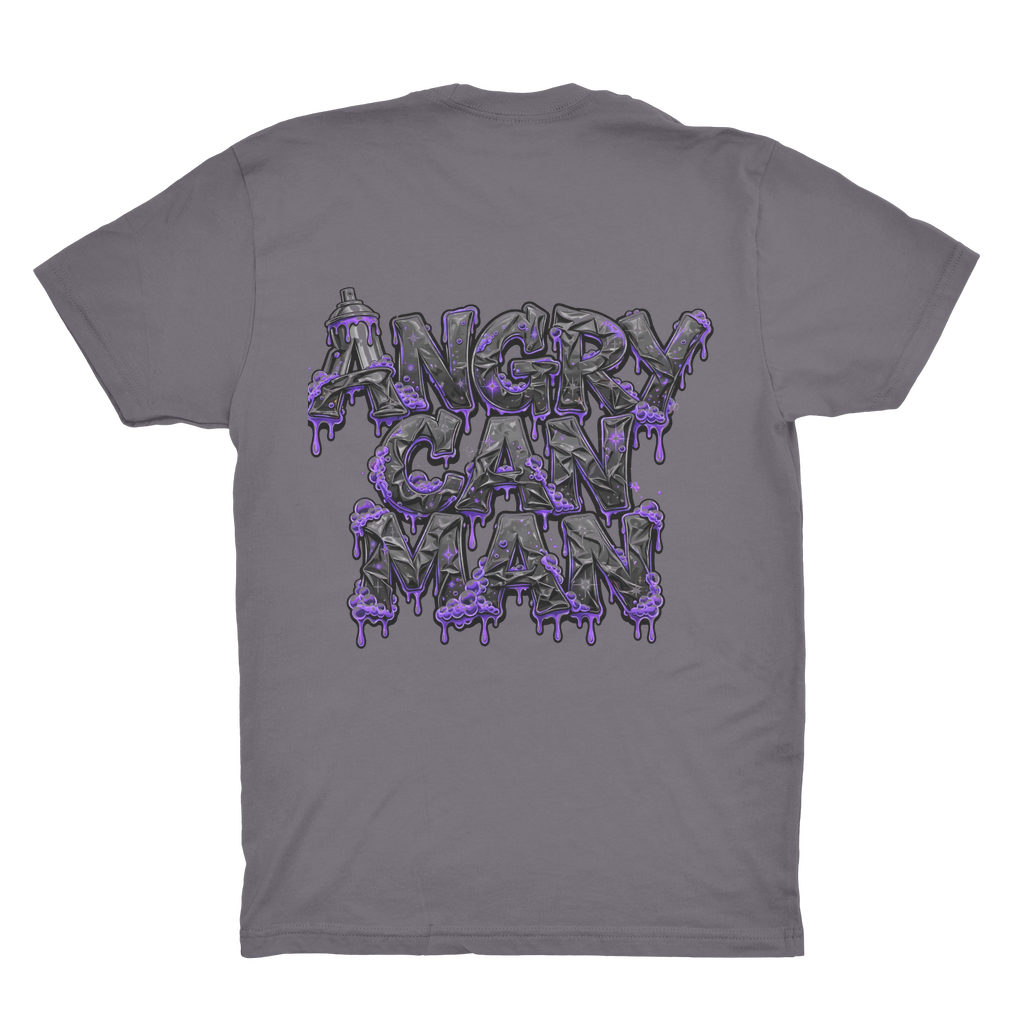 ANGRY CAN MAN 3.0 Organic Adult T-Shirt