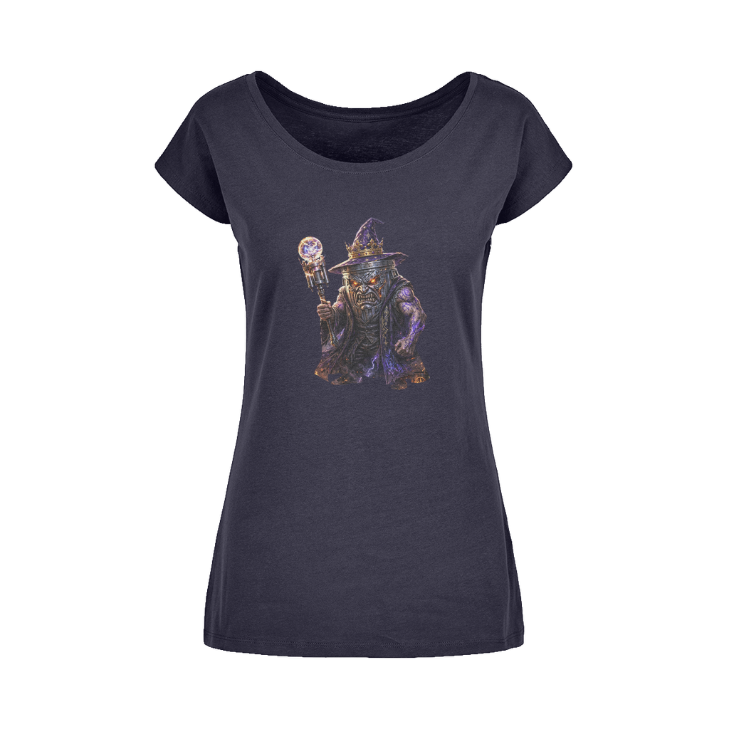 angry can man Wide Neck Womens T-Shirt XS-5XL
