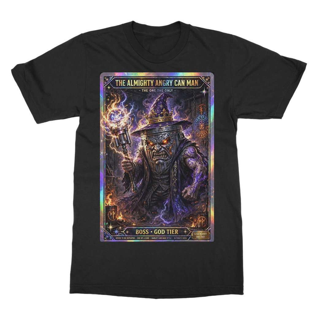 ANGRY CAN MAN 2.0 T-Shirt Dress