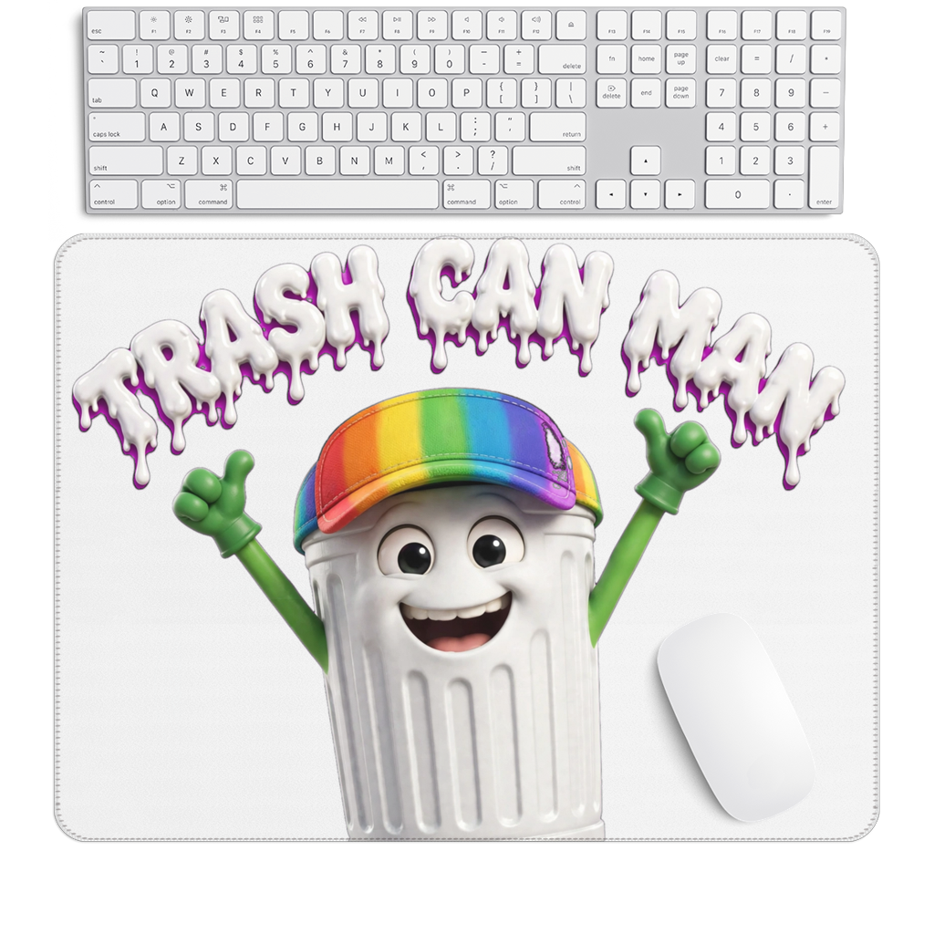 TRASH CAN MAN Large Gaming Pad