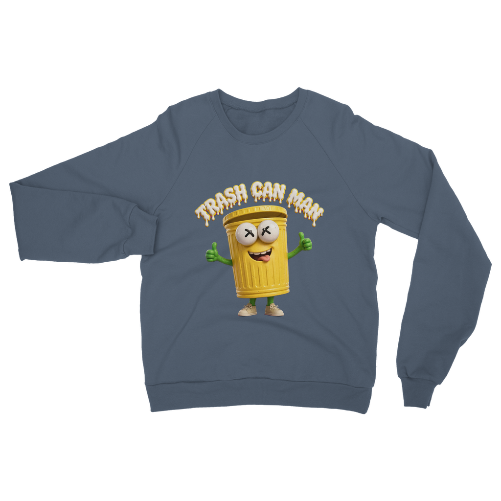 TRASH CAN MAN Classic Adult Sweatshirt