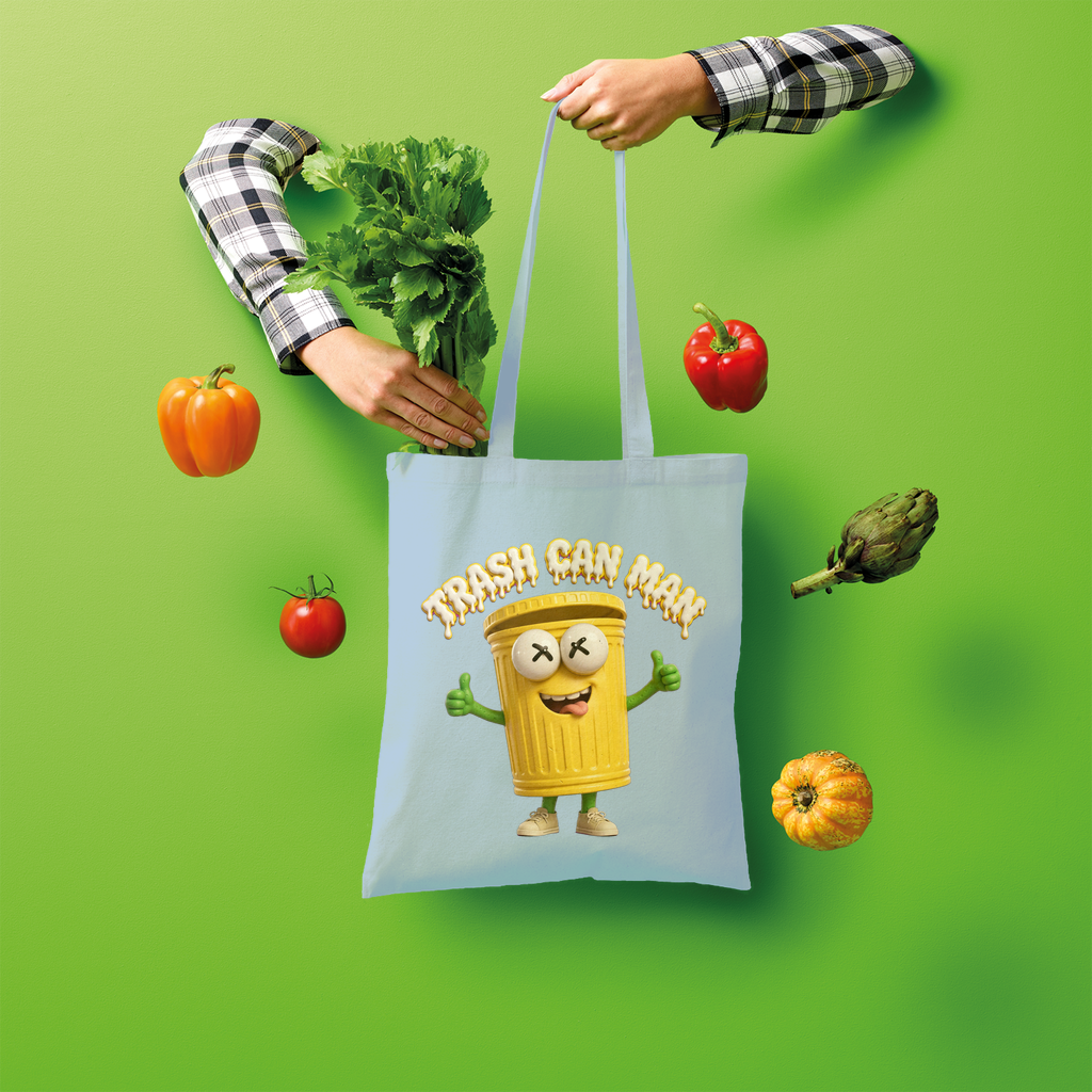 TRASH CAN MAN Shopper Tote Bag