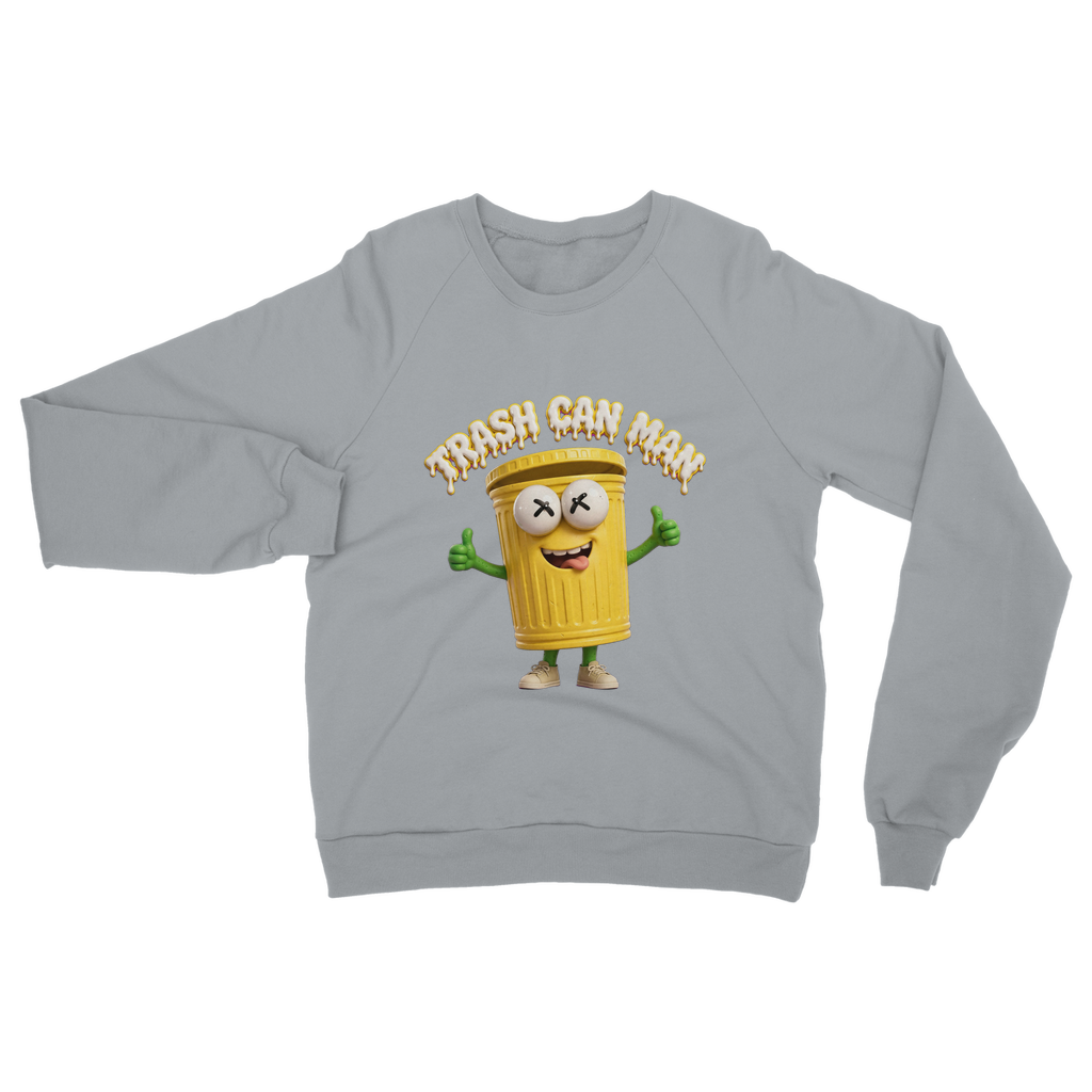 TRASH CAN MAN Classic Adult Sweatshirt