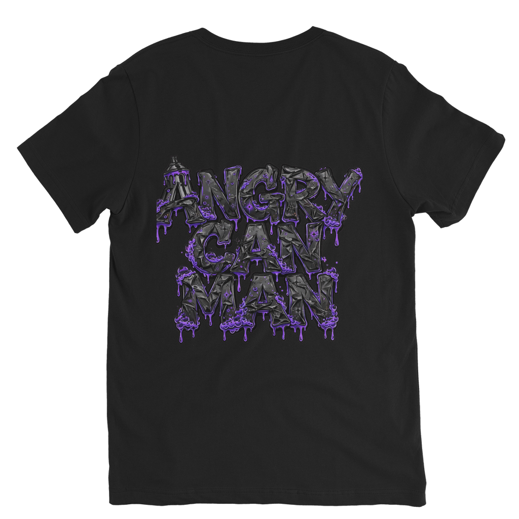 ANGRY CAN MAN 3.0 Classic V-Neck T-Shirt