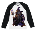 angry can man Sublimation Baseball Long Sleeve T-Shirt