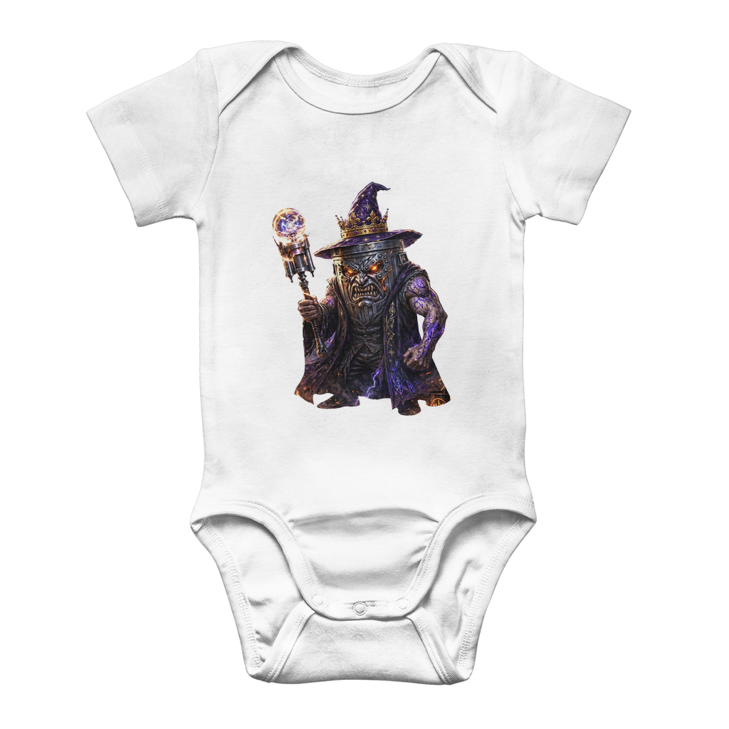 angry can man Classic Baby Onesie Bodysuit