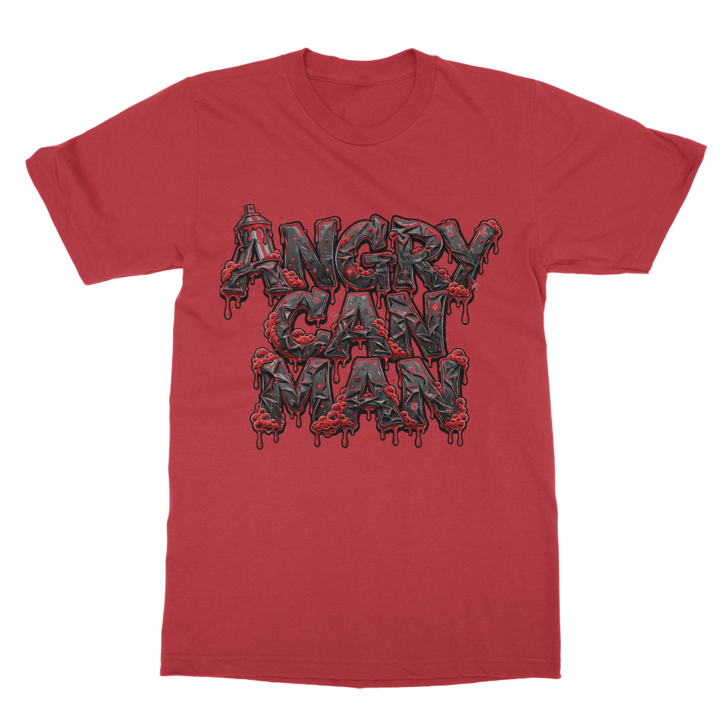 ANGRY CAN MAN 2.0 Classic Heavy Cotton Adult T-Shirt