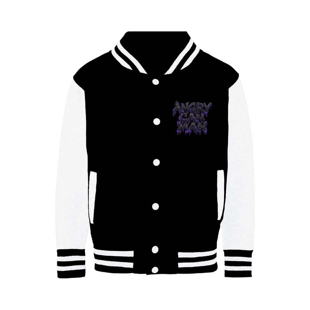 ANGRY CAN MAN 3.0 Varsity Jacket