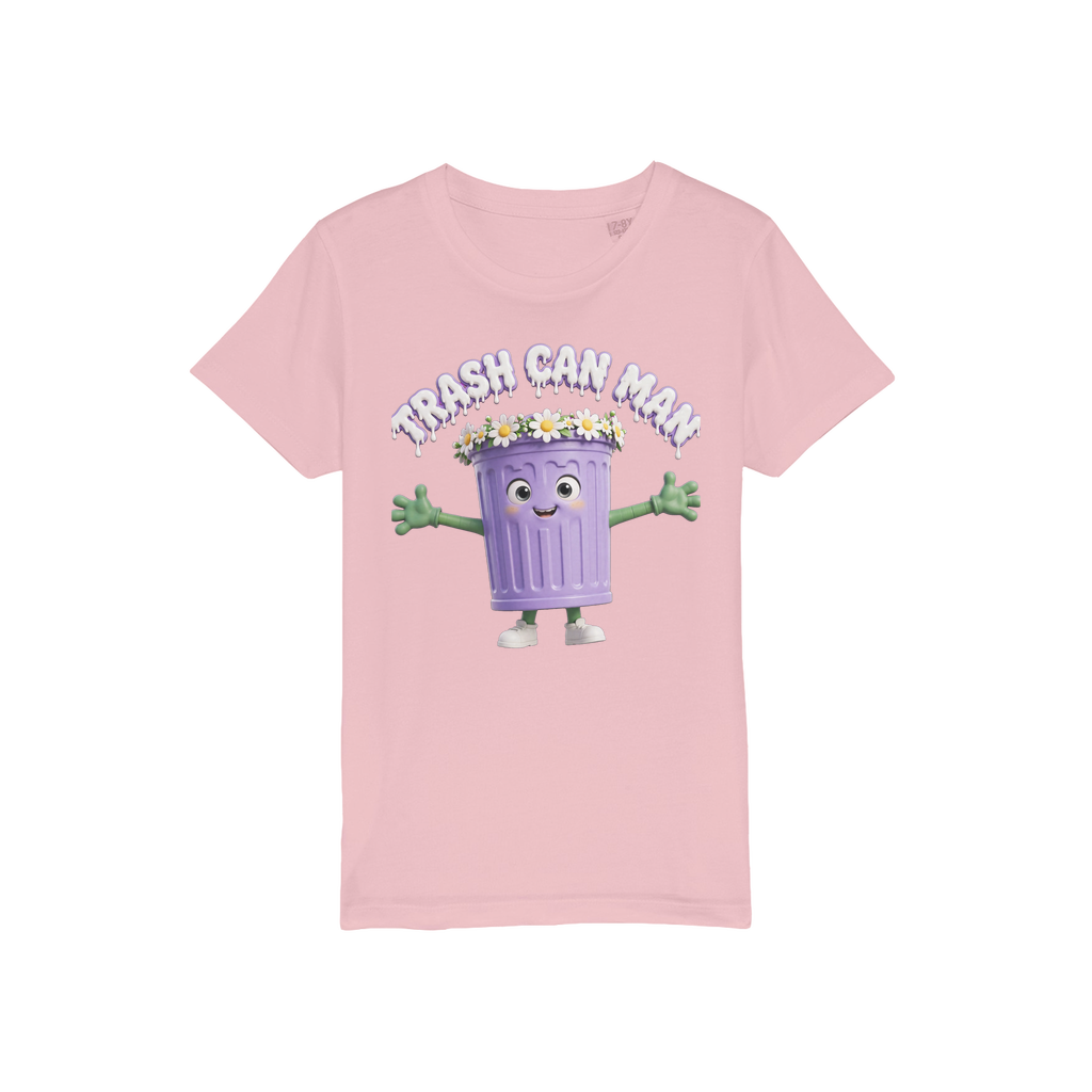 TRASH CAN MAN Organic Jersey Kids T-Shirt