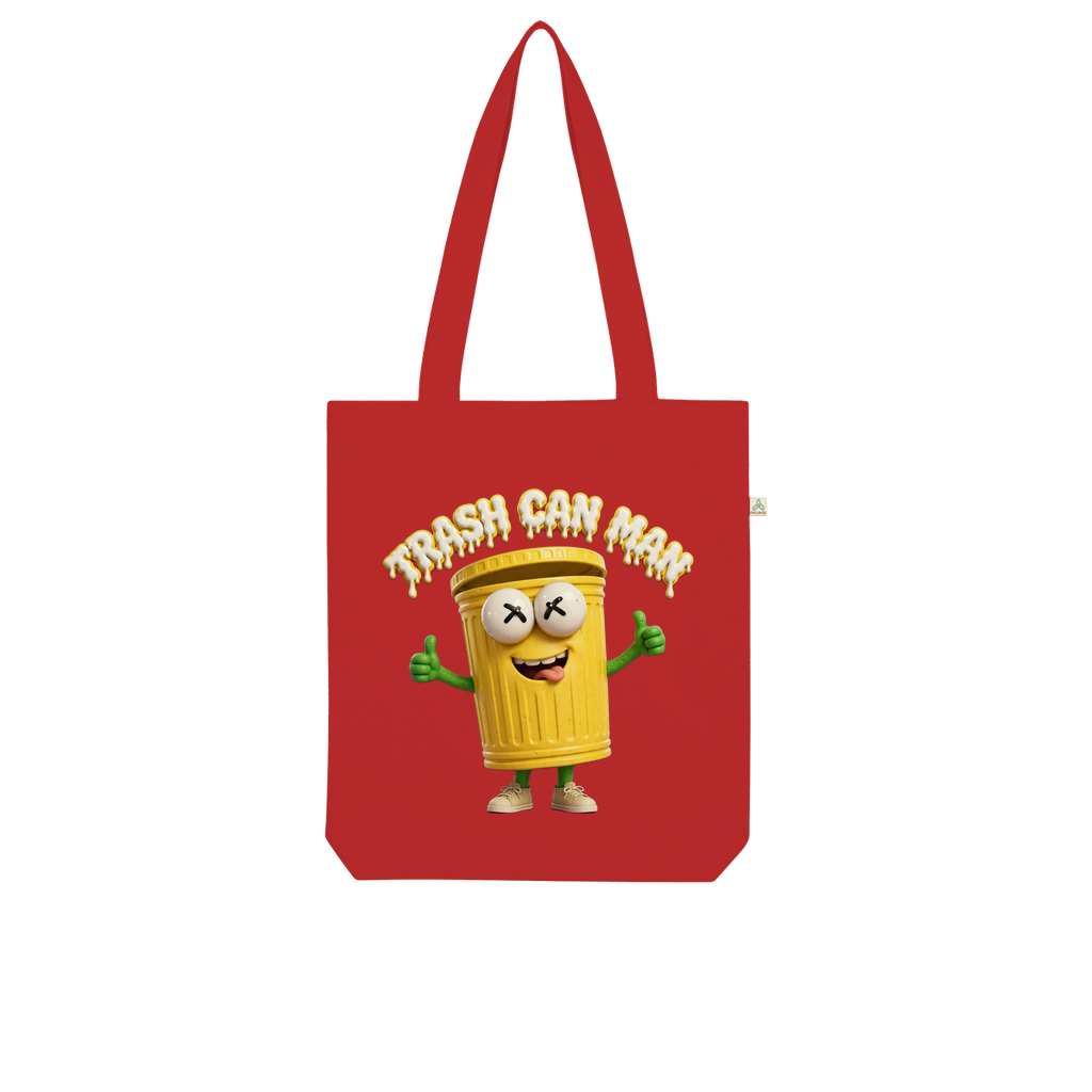 TRASH CAN MAN Organic Tote Bag