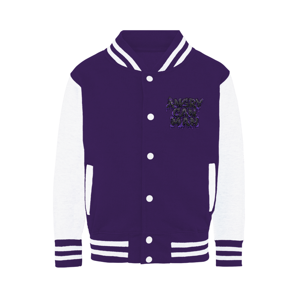ANGRY CAN MAN 3.0 Varsity Jacket