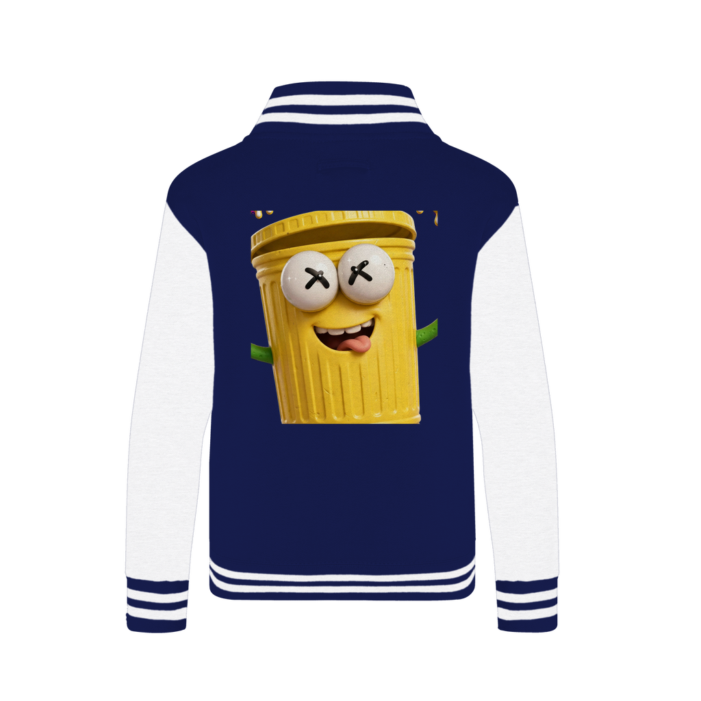 TRASH CAN MAN Varsity Jacket