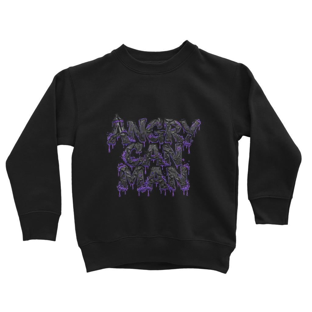 ANGRY CAN MAN 3.0 Classic Kids Sweatshirt