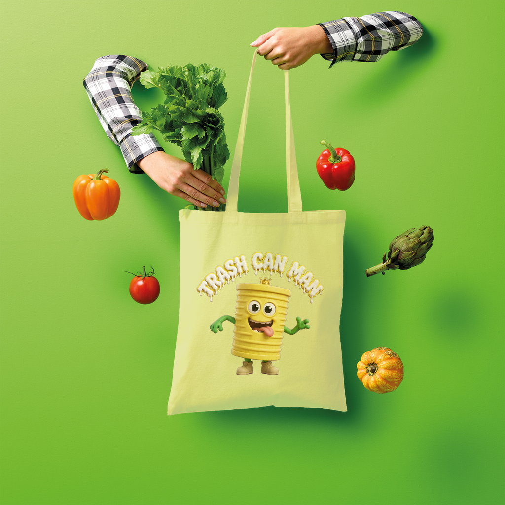 TRASH CAN MAN Shopper Tote Bag