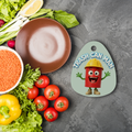 TRASH CAN MAN Sublimation Glass Cutting Board
