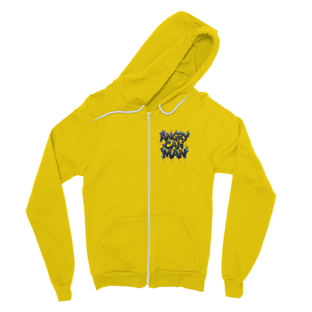 angry can man Classic Adult Zip Hoodie