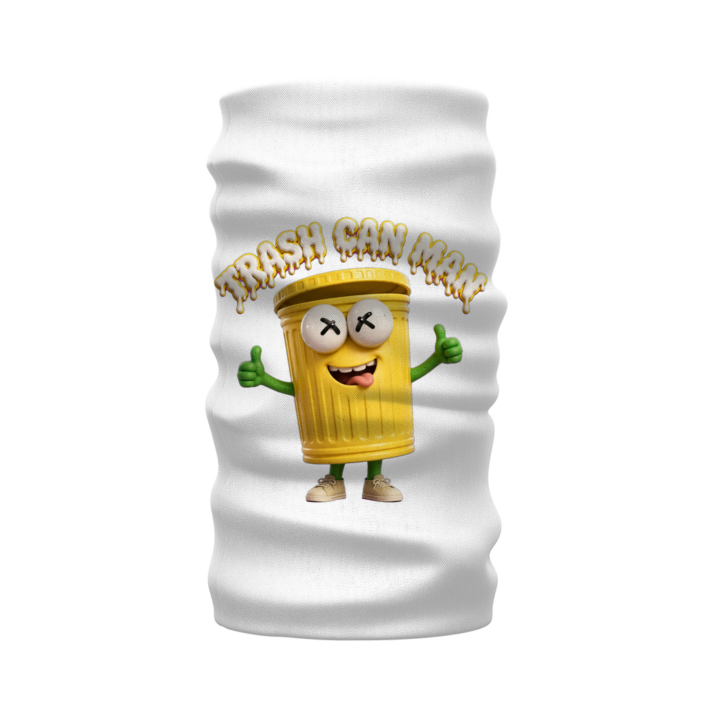 TRASH CAN MAN Sublimation Neck Warmer Morf Scarf