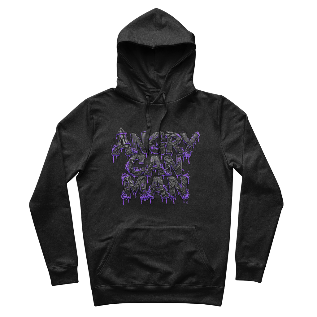 ANGRY CAN MAN 3.0 100% Organic Cotton Hoodie