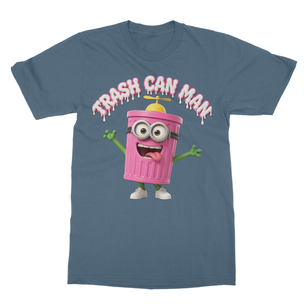 TRASH CAN MAN Classic Heavy Cotton Adult T-Shirt
