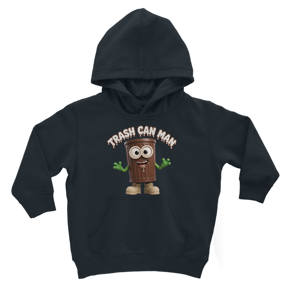 TRASH CAN MAN Classic Kids Hoodie