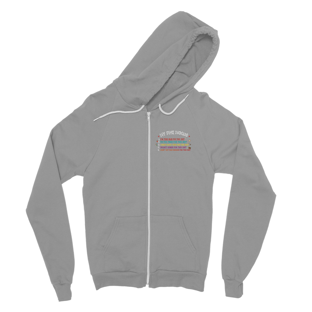 SARCASM 105 Classic Adult Zip Hoodie