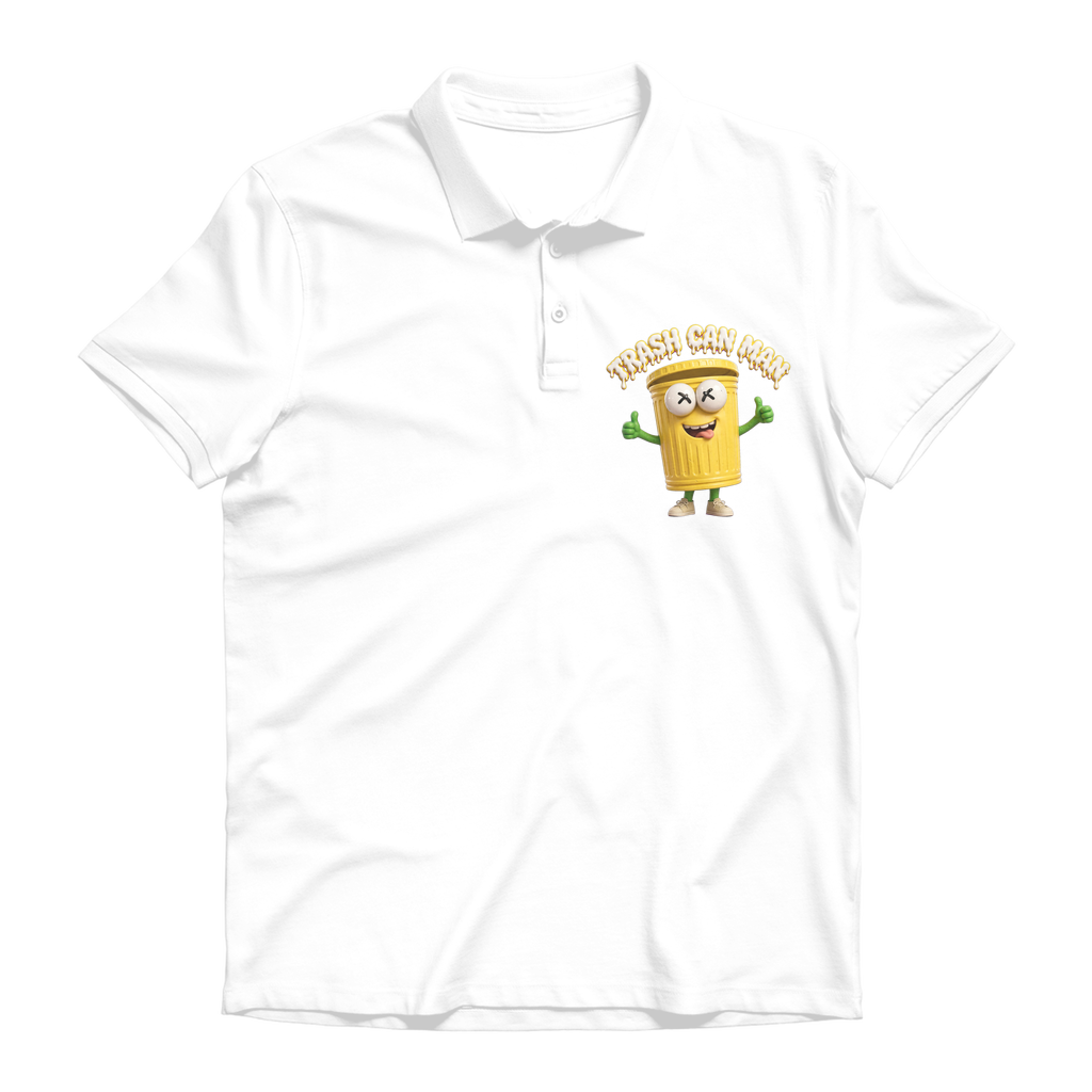 TRASH CAN MAN Premium Adult Polo Shirt