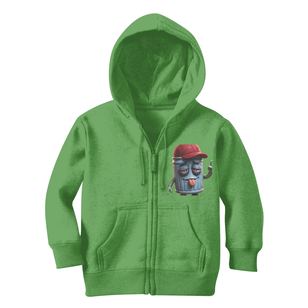 ANGRY CAN MAN 3.0 Classic Kids Zip Hoodie