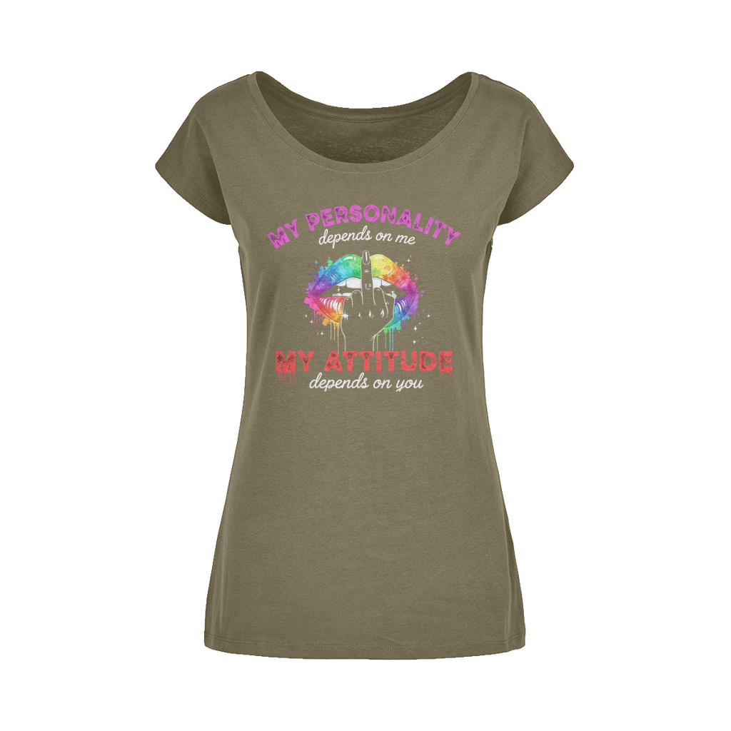 SARCASM 105 Wide Neck Womens T-Shirt XS-5XL