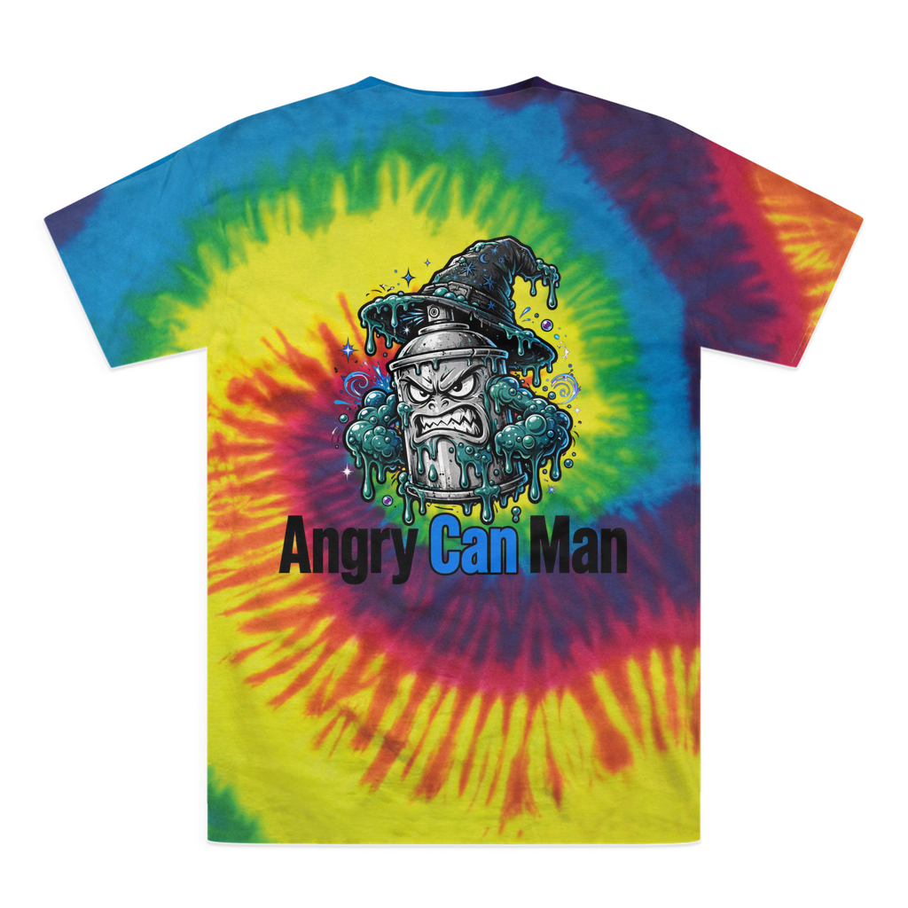 ANGRY CAN MAN 2.0 Tie-Dye T-Shirt