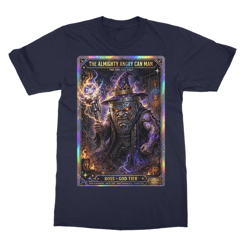 ANGRY CAN MAN 2.0 T-Shirt Dress