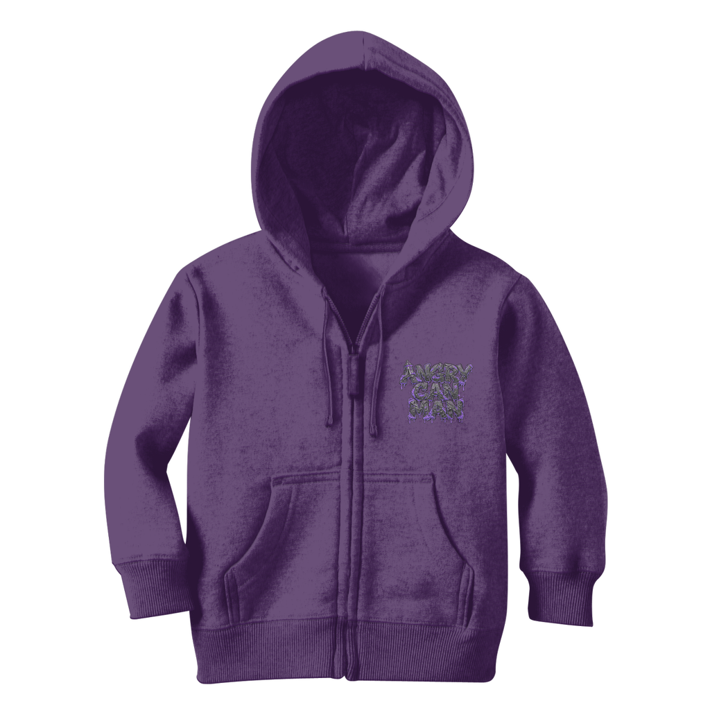 ANGRY CAN MAN 2.0 Classic Kids Zip Hoodie