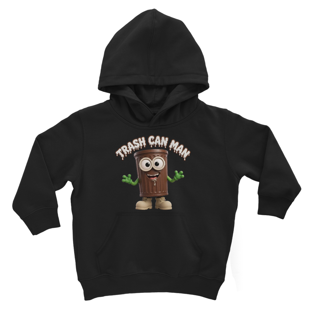 TRASH CAN MAN Classic Kids Hoodie