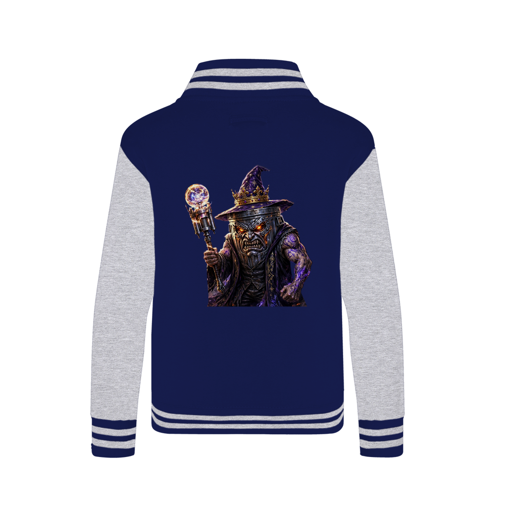 angry can man Varsity Jacket