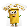 TRASH CAN MAN Premium Sublimation Adult T-Shirt