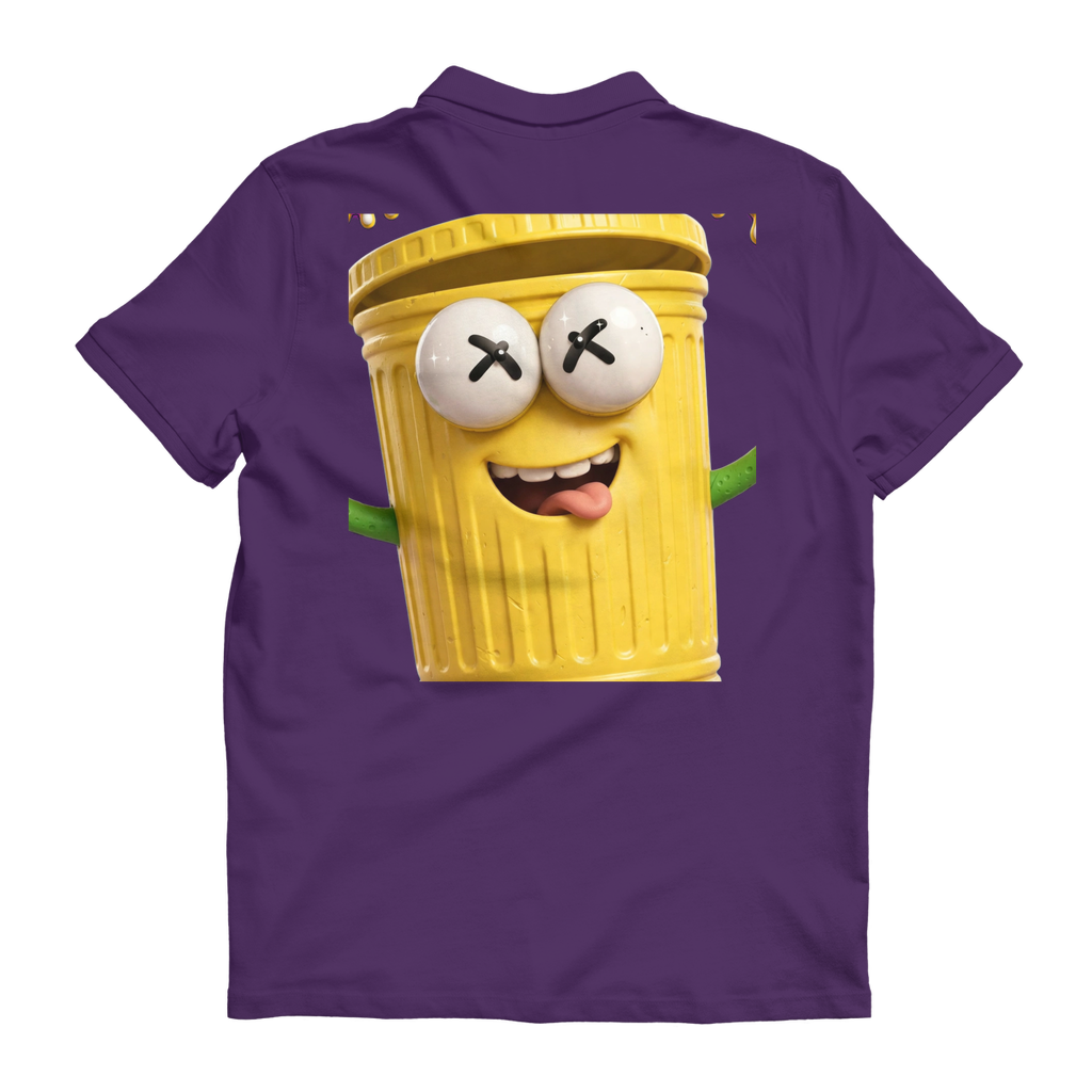 TRASH CAN MAN Premium Adult Polo Shirt
