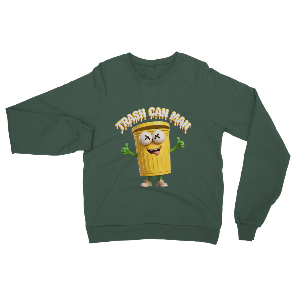 TRASH CAN MAN Classic Adult Sweatshirt
