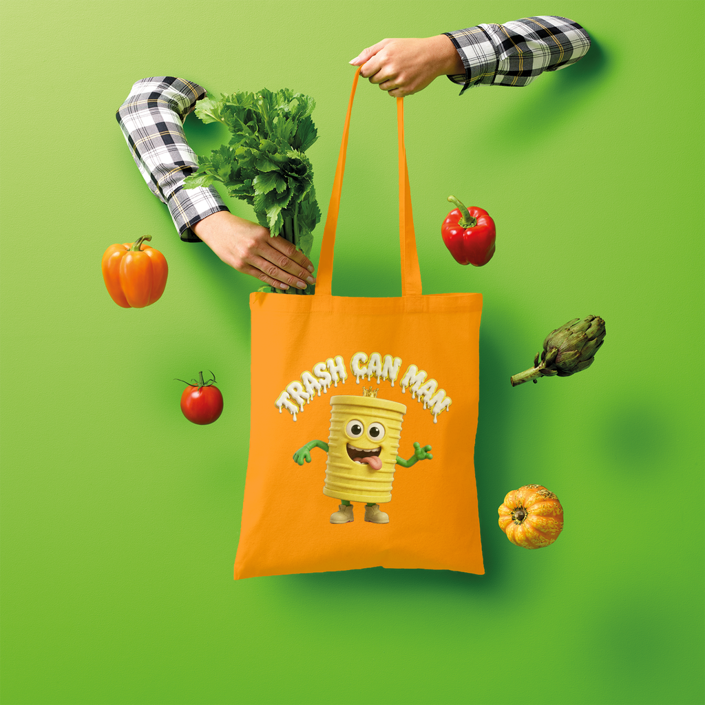 TRASH CAN MAN Shopper Tote Bag