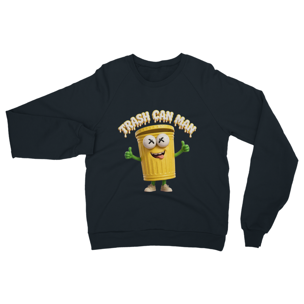 TRASH CAN MAN Classic Adult Sweatshirt