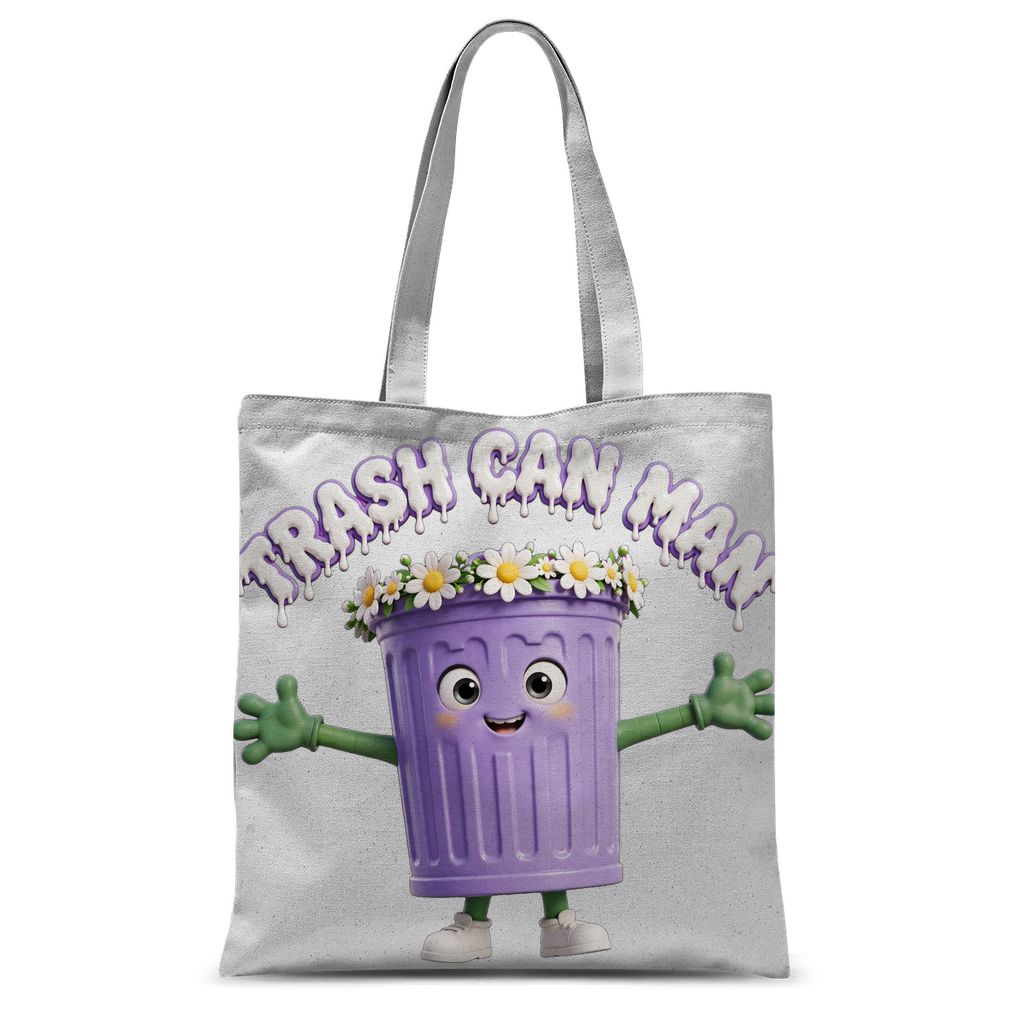 TRASH CAN MAN Classic Sublimation Tote Bag